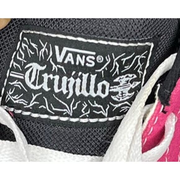 Vans Pink and Black Athletic Sneakers - Picture 6 of 7